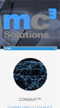 Mobile Screenshot of mc3solutions.com